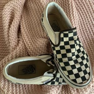 Checkered vans